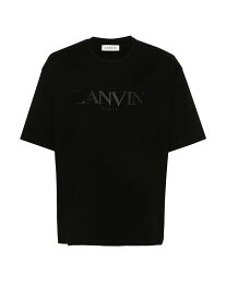LANVIN ランバン ブラック BLACK Tシャツ メンズ 春夏2024 RM-TS0026 J208-P2410 【関税・送料無料】【ラッピング無料】 ia
