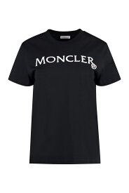 MONCLER モンクレール ブラック black Tシャツ レディース 春夏2024 8C00009829HP_999 【関税・送料無料】【ラッピング無料】 ia