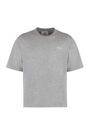 AMI ALEXANDRE MATTIUSSI アミ アレクサンドル マテュッシ グレー grey Tシャツ メンズ 春夏2024 UTS024726_0951 【関税・送料無料】【ラッピング無料】 ia