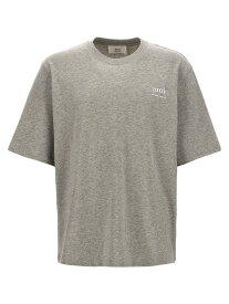 AMI ALEXANDRE MATTIUSSI アミ アレクサンドル マテュッシ グレー GREY Tシャツ メンズ 春夏2024 UTS024.726 0951 【関税・送料無料】【ラッピング無料】 ia