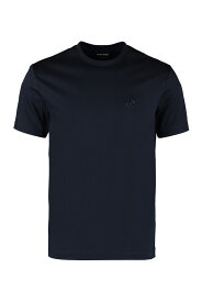 GIORGIO ARMANI ジョルジオ アルマーニ ブルー Blu Tシャツ メンズ 秋冬2023 3HSM72 SJTKZ UBWF 【関税・送料無料】【ラッピング無料】 ia