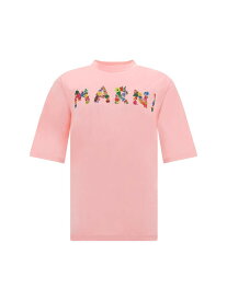 MARNI マルニ ピンク Pink Tシャツ メンズ 春夏2024 HUMU0223PUUSCW59 CBC16 【関税・送料無料】【ラッピング無料】 ia
