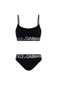 【本日5の付く日ポイント4倍!!】 DOLCE&GABBANA ドルチェ&ガッバーナ ブラック NERO スイムウェア レディース 春夏2024 O8B80JONP71_N0000 【関税・送料無料】【ラッピング無料】 ia