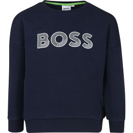 HUGO BOSS ヒューゴ ボス ブルー Blue スウェット ボーイズ 春夏2023 J25O41 849 【関税・送料無料】【ラッピング無料】 ia