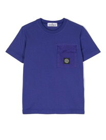 STONE ISLAND JUNIOR ストーン アイランド トップス ボーイズ 春夏2024 801620247 V0022 BRIGHT BLUE 【関税・送料無料】【ラッピング無料】 ia