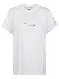 VICTORIA BECKHAM ヴィクトリアベッカム ホワイト White Tシャツ レディース 春夏2024 1224JTS005484A 0006 WHITE 【関税・送料無料】【ラッピング無料】 ia