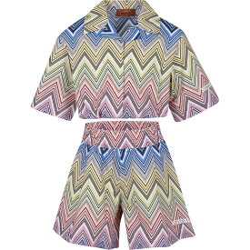 MISSONI ミッソーニ マルチカラー Multicolor セットアップ ガールズ 春夏2024 MU3A40 P0388 999 【関税・送料無料】【ラッピング無料】 ia