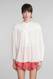 ISABEL MARANT イザベル マラン ホワイト WHITE ブラウス レディース 春夏2024 HT0043FBB2J08I_20WH 【関税・送料無料】【ラッピング無料】 ia