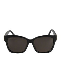 BALENCIAGA EYEWEAR バレンシアガアイウェア サングラス・メガネ レディース 春夏2024 BB0102SA-001BLACK-GOLD-GREY 【関税・送料無料】【ラッピング無料】 ia