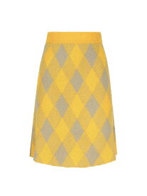 BURBERRY バーバリー イエロー Yellow スカート レディース 秋冬2023 8077691_B7835 【関税・送料無料】【ラッピング無料】 ia