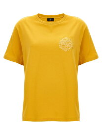 ETRO エトロ イエロー Yellow Tシャツ レディース 春夏2024 WRJB0006AC036_A0968 【関税・送料無料】【ラッピング無料】 ia