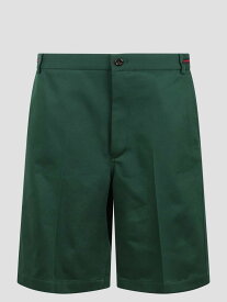 GUCCI グッチ グリーン Green ショーツ メンズ 春夏2024 762151ZAJ3D_3002 【関税・送料無料】【ラッピング無料】 ia