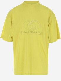 BALENCIAGA バレンシアガ イエロー Yellow Tシャツ メンズ 春夏2024 764235TPVM3_7201 【関税・送料無料】【ラッピング無料】 ia