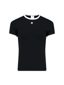 COURREGES クレージュ ブラック Black Tシャツ メンズ 春夏2024 PERJTS020JS00709901 【関税・送料無料】【ラッピング無料】 ia