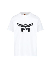 MCM エムシーエム ホワイト White Tシャツ メンズ 春夏2024 MHTESMM05WT 【関税・送料無料】【ラッピング無料】 ia