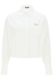 VERSACE ヴェルサーチ ホワイト White シャツ レディース 春夏2024 10137651A09630_1W000 【関税・送料無料】【ラッピング無料】 ia