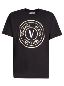 【本日5の付く日ポイント4倍!!】 VERSACE JEANS COUTURE ヴェルサーチェ・ジーンズ・クチュール Tシャツ レディース 秋冬2023 75GAHT05CJ00T_G89 【関税・送料無料】【ラッピング無料】 ia