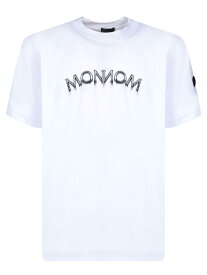 【5のつく日は全商品ポイント4倍】 MONCLER モンクレール ホワイト White Tシャツ レディース 春夏2024 8C0000289A17_001 【関税・送料無料】【ラッピング無料】 ia