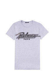 【楽天スーパーSALE!!50000円以上3000円OFFクーポン対象】 BALMAIN バルマン グレー Grey Tシャツ メンズ 秋冬2023 VH1EF000B036_9UB 【関税・送料無料】【ラッピング無料】 ia