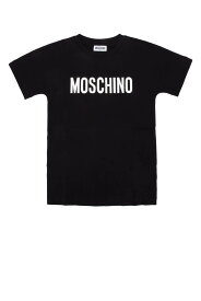 【楽天スーパーSALE!!30000円以上2000円OFFクーポン対象】 MOSCHINO モスキーノ ブラック Nero ドレス ガールズ 春夏2024 HDV0ELLBA10 60100 【関税・送料無料】【ラッピング無料】 ia