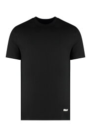 JIL SANDER ジル サンダー ブラック black Tシャツ メンズ 春夏2024 J22GC0128J20073_001 【関税・送料無料】【ラッピング無料】 ia