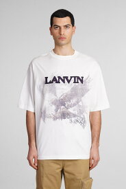 LANVIN ランバン ホワイト white Tシャツ メンズ 春夏2024 RUTS0026J123P24_07 【関税・送料無料】【ラッピング無料】 ia