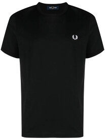 【楽天スーパーSALE!!30000円以上2000円OFFクーポン対象】 FRED PERRY フレッド ペリー ブラック Black Tシャツ メンズ 春夏2024 M3519|094 102 BLACK 【関税・送料無料】【ラッピング無料】 ia