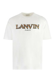 LANVIN ランバン ホワイト White Tシャツ メンズ 秋冬2023 RMTS0010J207A23_01 【関税・送料無料】【ラッピング無料】 ia