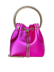 【楽天スーパーSALE!!300000円以上10000円OFFクーポン対象】 JIMMY CHOO ジミーチュウ パープル Fuchsia トートバッグ レディース 秋冬2024 BONBONVKMFUCHSIA 【関税・送料無料】【ラッピング無料】 ia