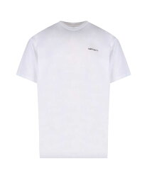 CARHARTT カーハート Tシャツ メンズ 秋冬2024 I030435 00AXX WHITE BLACK 【関税・送料無料】【ラッピング無料】 ia