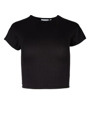 CALVIN KLEIN カルバンクライン ブラック Black Tシャツ レディース 春夏2024 K20K206535 BEH 【関税・送料無料】【ラッピング無料】 ia