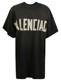 【毎月1日はエントリーでポイント3倍！】 BALENCIAGA バレンシアガ ブラック Black Tシャツ レディース 春夏2024 791615WTQVQ61021 【関税・送料無料】【ラッピング無料】 ia