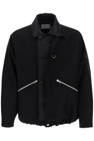 【5のつく日は全商品ポイント4倍】 SACAI サカイ ブラック Black ジャケット メンズ 秋冬2023 2303115M_001 【関税・送料無料】【ラッピング無料】 ia