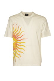 【5のつく日は全商品ポイント4倍】 PAUL SMITH ポールスミス ベージュ Beige Tシャツ メンズ 春夏2024 M2R220XMP451402 【関税・送料無料】【ラッピング無料】 ia