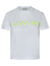 LANVIN ランバン ホワイト White Tシャツ レディース 春夏2023 RWTS0030J207P23_01 【関税・送料無料】【ラッピング無料】 ia