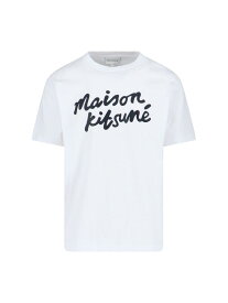 MAISON KITSUNE メゾン キツネ ホワイト White Tシャツ メンズ 春夏2024 MM00101KJ0118M186 【関税・送料無料】【ラッピング無料】 ia