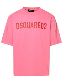 【毎月1日はエントリーでポイント3倍！】 DSQUARED2 ディースクエアード ピンク Pink Tシャツ メンズ 春夏2024 S74GD1197D20004_243 【関税・送料無料】【ラッピング無料】 ia