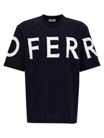 【楽天スーパーSALE!!100000円以上4000円OFFクーポン対象】 FERRAGAMO フェラガモ ブルー Blue Tシャツ メンズ 秋冬2024 771855NEWNAVY 【関税・送料無料】【ラッピング無料】 ia