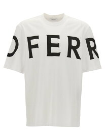 【楽天スーパーSALE!!100000円以上4000円OFFクーポン対象】 FERRAGAMO フェラガモ ホワイト White/Black Tシャツ メンズ 秋冬2024 771468BIANCO 【関税・送料無料】【ラッピング無料】 ia