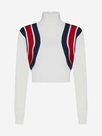 GUCCI グッチ ホワイト White ニットウェア レディース 春夏2024 772910XKDTV9189 【関税・送料無料】【ラッピング無料】 ia