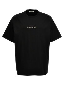 【毎月1日はエントリーでポイント3倍！】 LANVIN ランバン ブラック Black Tシャツ メンズ 春夏2024 RUTS0042J110P24 10 【関税・送料無料】【ラッピング無料】 ia