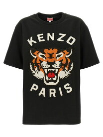 【毎月1日はエントリーでポイント3倍！】 KENZO ケンゾー ブラック Black Tシャツ レディース 秋冬2024 FE68TS0084SI99J 【関税・送料無料】【ラッピング無料】 ia