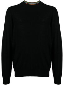 【楽天スーパーSALE!!50000円以上3000円OFFクーポン対象】 PAUL SMITH ポールスミス ブラック Black ニットウェア メンズ 秋冬2024 M1R.562X.M02093 79 BLACK 【関税・送料無料】【ラッピング無料】 ia