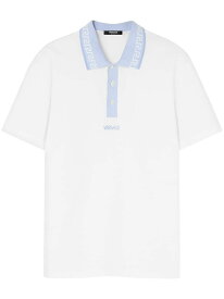 【楽天スーパーSALE!!100000円以上4000円OFFクーポン対象】 VERSACE ヴェルサーチ ホワイト White トップス メンズ 秋冬2024 1013906.1A11278 1W010 WHITE 【関税・送料無料】【ラッピング無料】 ia