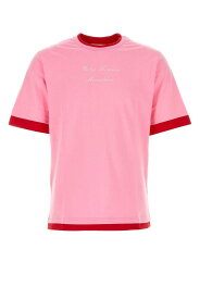 【楽天スーパーSALE!!50000円以上3000円OFFクーポン対象】 WALES BONNER ウェールズ ボナー ピンク PINK Tシャツ メンズ 春夏2024 MS24JE16_JE01200 【関税・送料無料】【ラッピング無料】 ia