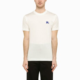 【楽天スーパーSALE!!100000円以上4000円OFFクーポン対象】 BURBERRY バーバリー ホワイト WHITE Tシャツ メンズ 秋冬2024 8088295 ES24-MW-SI B7347 【関税・送料無料】【ラッピング無料】 ia