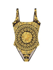 【楽天スーパーSALE!!100000円以上4000円OFFクーポン対象】 VERSACE ヴェルサーチ ブラック NERO スイムウェア レディース 春夏2024 ABD08000A23299 2 A7900 【関税・送料無料】【ラッピング無料】 ia