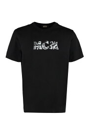 MCM エムシーエム ブラック black Tシャツ メンズ 春夏2023 MHTDSMM02_BK 【関税・送料無料】【ラッピング無料】 ia