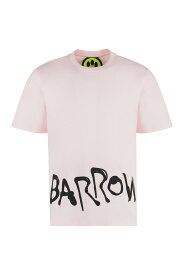 BARROW バロウ Tシャツ メンズ 春夏2023 034038 BW008 LIGHT PINK 【関税・送料無料】【ラッピング無料】 ia