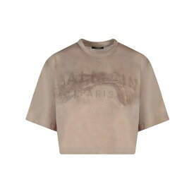 BALMAIN バルマン ブラウン Sabbia Tシャツ レディース 春夏2023 AF1EE020 GC61 WDV 【関税・送料無料】【ラッピング無料】 ia